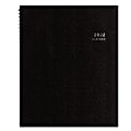 Blue Sky™ Aligned Weekly/Monthly Planner, 7" x 8-3/4", Black, January To December 2022, 123850 1 thumbnail image