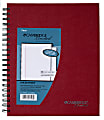 Cambridge® Limited® Business Notebook, 8 1/2" x 11", 1 Subject, Legal Ruled, 48 Sheets, Red