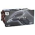 Ansell HyFlex® Foam Gloves, Size 9, Black/Gray, Pack Of 24