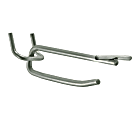 Azar Displays Galvanized Metal Flip Scan Hooks, 2", Pack Of 50 Hooks 1 thumbnail image