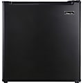 Magic Chef 1.7 cu. ft. Mini Refrigerator - 1.70 ft³ - Manual Defrost - Reversible - 208 kWh per Year - Black, White