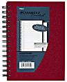 Cambridge® Limited® Business Notebook, 6 1/4" x 8", 1 Subject, Legal Ruled, 48 Sheets, Red