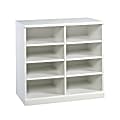 Sauder® Craft Pro Series Open Storage Cabinet, 8 Shelves, White 1 thumbnail image