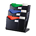 Office Depot® Brand Standing File System, Black, Pack Of 3