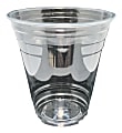 Edris Plastics Flush PET Cups, 12 Oz, Clear, Carton Of 1,000 Cups 1 thumbnail image