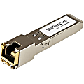 StarTech.com Brocade BRSFP-1GECOPR Compatible SFP Module - 1000BASE-T - 1GE Gigabit Ethernet SFP to RJ45 Cat6/Cat5e Transceiver - 100m - Brocade BRSFP-1GECOPR Compatible SFP - 1000BASE-T 1Gbps - 1GbE Module