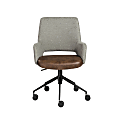 Eurostyle Desi Tilt Fabric Mid-Back Commercial Office Chair, Light Brown 1 thumbnail image