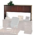 HON® 94000 Series™ Stack-On Storage 70"W Desk Hutch With Laminate Doors, Mahogany