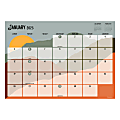 2025 TF Publishing Monthly Desk Calendar, 17” x 12”, Landscapes, January 2025 To December 2025 1 thumbnail image
