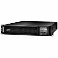 APC Smart-UPS On-Line, 2200VA, Rackmount 2U, 120V, 6x 5-20R+1x L5-20R NEMA outlets, SmartSlot, Extended runtime, W/ rail kit - SRT2200RMXLA 1 thumbnail image