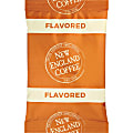 New England Coffee Single-Serve Coffee Packets, Hazelnut Creme, Carton Of 24