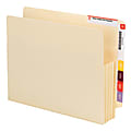 Smead® End-Tab Convertible File Pockets, 3 1/2" Expansion, Letter Size, Manila, Pack Of 10 1 thumbnail image