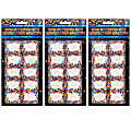 Ashley Productions Non-Magentic Mini Whiteboard Erasers, 1-1/2" x 2", Confetti, 10 Erasers Per Pack, Set Of 3 Packs 1 thumbnail image