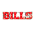 Imperial NFL Lighted Metal Sign, 9-1/8" x 37-1/2", 90% Recycled, Buffalo Bills 1 thumbnail image