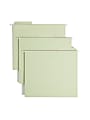 Smead® FasTab® Hanging Box Bottom File Folders, 2" Expansion, Letter Size, Moss, Box Of 20