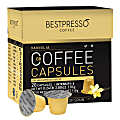 Bestpresso Single-Serve Coffee Freshpacks, Vanilla, Variety Pack, Carton Of 120, 6 x 20 Per Box 1 thumbnail image