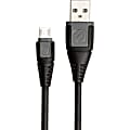 Scosche Premium Charge and Sync Cable for Micro USB Devices - 3 ft USB Data Transfer Cable for Smartphone, Tablet PC, Camera, Speaker, MP3 Player - First End: 1 x Type A Male USB - Second End: 1 x Type B Male Micro USB - Gray 1 thumbnail image