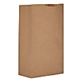 General Grocery Paper Bags, 8-1/16”H x 4-3/4”W x 3”D, Kraft Brown, Pack Of 500 Bags 1 thumbnail image