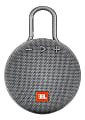 JBL Clip 3 Portable Bluetooth® Speaker, Gray, JBLCLIP3GRY