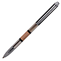 Yafa® Dato Resin And Wood Ballpoint Pen, Medium Point, 0.8 mm, Assorted Barrels, Black Ink 1 thumbnail image
