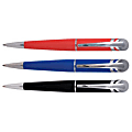 Aldo Domani Sportiva Ballpoint Pen, Medium Point, 0.8 mm, Black Barrel, Black Ink