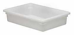 Cambro Poly Food Boxes, 6"H x 18"W x 26"D, White, Pack Of 6 Boxes 1 thumbnail image