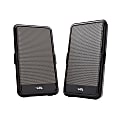 Cyber Acoustics CA-2988 USB Portable 2-Piece Speaker System, black 1 thumbnail image
