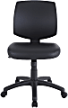 Lorell® PVC Task Chair, Black 1 thumbnail image