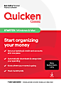 Quicken Classic Starter, New User, 1-Year Subscription, Windows®/Mac/iOS/Android Compatible, ESD