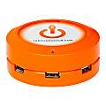 ChargeHub X5 5-Port USB Charger, Orange, CRGRD-X5-007 1 thumbnail image