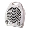 Optimus Portable Fan Heater With Thermostat, 5" x 10"