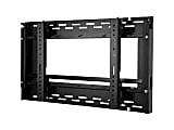 Peerless DS-VW665 - Mounting kit (wall mount) - for flat panel - black powder coat - screen size: 40"-65" - wall-mountable