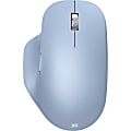 Microsoft Bluetooth Ergonomic Mouse - Wireless - Bluetooth - 2.40 GHz - Pastel Blue - 5 Button(s) - 3 Programmable Button(s) - Right-handed Only