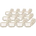 Genuine Joe Dust Mop Refill - 5" Width x 24" Length - Cut Ends, 4-ply, Quick Drying, Launderable - Cotton - Natural - 1.25 lb - 12 / Carton 1 thumbnail image