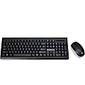 IOGEAR Long range wireless keyboard and mouse combo - USB Wireless RF - USB Wireless RF Mouse - 3 Button - AAA, AA - Compatible with Computer for Windows, Mac OS - 1 Pack