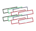 Barker Creek Double-Sided Name Plates, 12" x 3 1/2", Chevron Nautical, Pack Of 72 Name Plates 1 thumbnail image