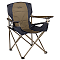 Kamp-Rite Padded Chair With Lumbar Support, Blue/Tan 1 thumbnail image