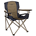 Kamp-Rite Padded Chair With Lumbar Support, Blue/Tan