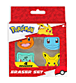 Innovative Designs Licensed Eraser Set, 1-1/4” x 1-1/4”, Pokémon, Set Of 4 Erasers 1 thumbnail image