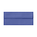 LUX #10 Envelopes, Peel & Press Closure, Boardwalk Blue, Pack Of 50
