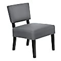 Monarch Specialties Salma Accent Chair, Gray 1 thumbnail image