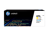 HP 659A Yellow Toner Cartridge, W2012AX 1 thumbnail image