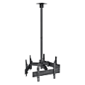Mount-It! MI-515 Bracket Ceiling Mount For 3 TVs, Black 1 thumbnail image