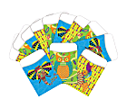 Barker Creek Peel & Stick Library Pockets, 3" x 5", Boho Animals, Pack Of 60 Pockets 1 thumbnail image