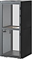 FlexiSpot EP1F Soundproof Booth, Black, 89" x 40"
