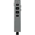 Compucessory Wireless Digital Presenter - Wireless - 95 ft - Silver - USB - 1 Each 1 thumbnail image