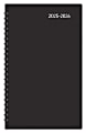 2025-2026 Office Depot® Brand 14-Month Weekly/Monthly Academic Planner, 5" x 8", 30% Recycled, Black, July 2025 To August 2026 1 thumbnail image