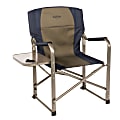 Kamp-Rite Director’s Chair With Side Table, Blue/Tan 1 thumbnail image