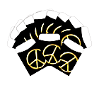 Barker Creek Peel & Stick Library Pockets, 3" x 5", Peace, Pack Of 60 Pockets 1 thumbnail image
