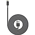 Kanex Charge and Sync Cable with Lightning Connector - 4 ft Lightning/USB Data Transfer Cable for iPad, iPod, iPhone, iPad mini - First End: 1 x 8-pin Lightning - Male - Second End: 1 x USB Type A - Male - MFI - Black 1 thumbnail image